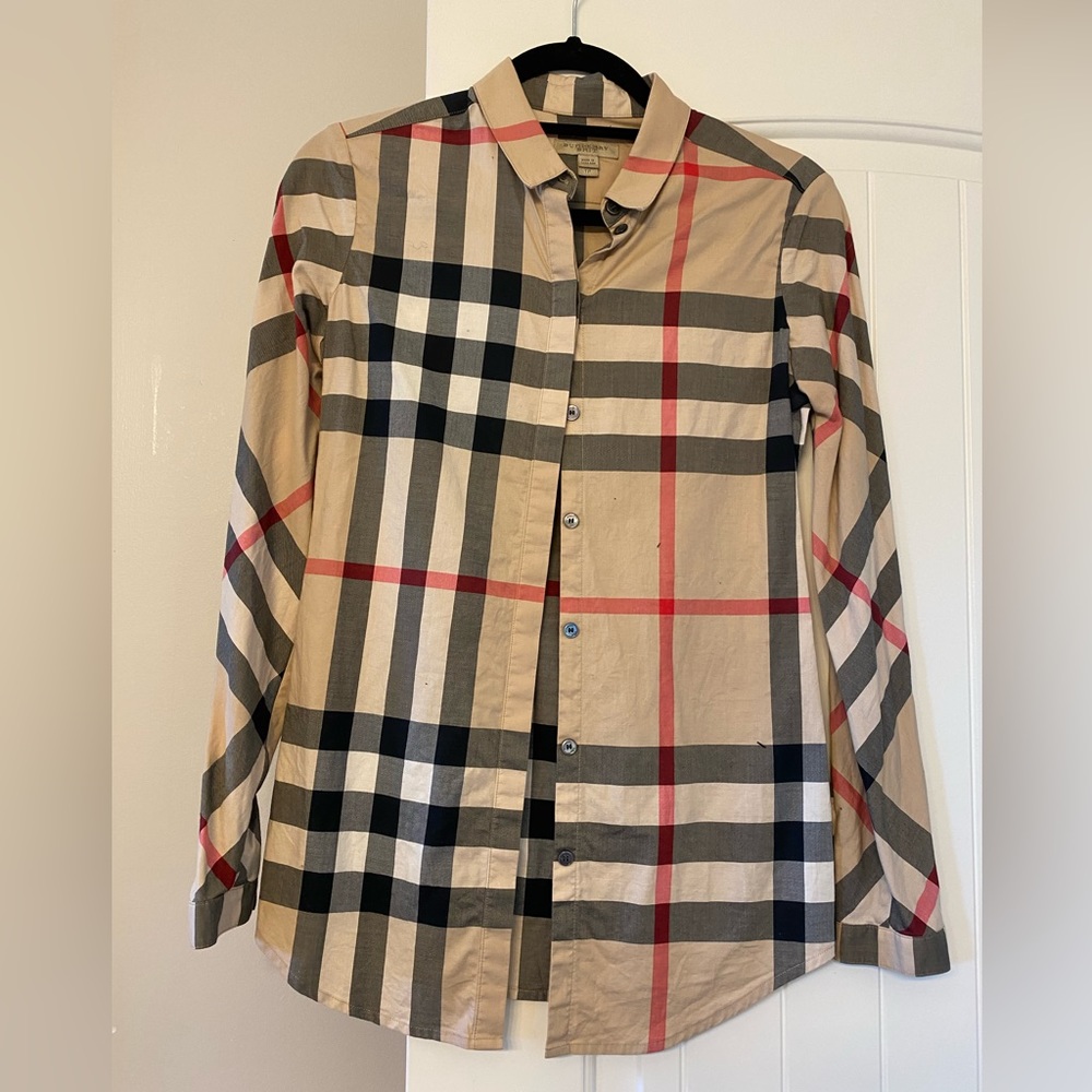 Burberry Button Down